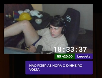 SE ELE NAO FIZER AS HORAS O DINHEIRO TEM Q VOLTAR! MONITORA LA CHAT.