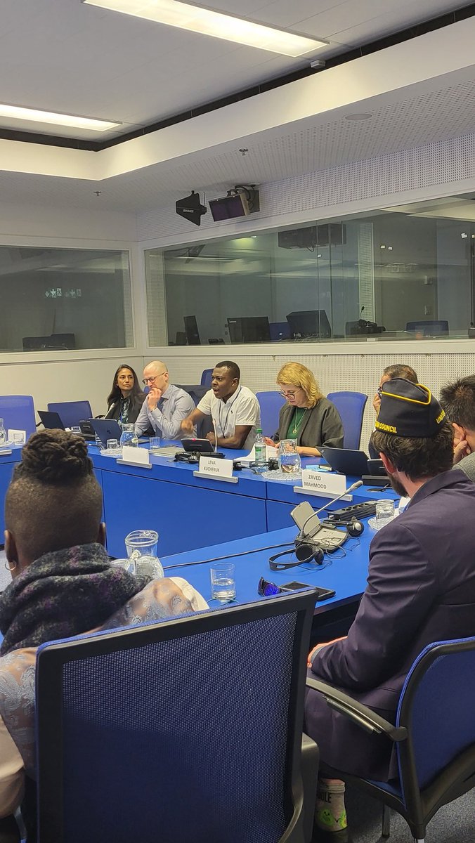 'Decriminalization does not mean treating us as patients but citizens' @ahmedsaid2882 @africanpud bringing down the room at @DrugPolicyOrg #CND67 side event on #decriminalisation as a public health and human rights approach to drug policy.