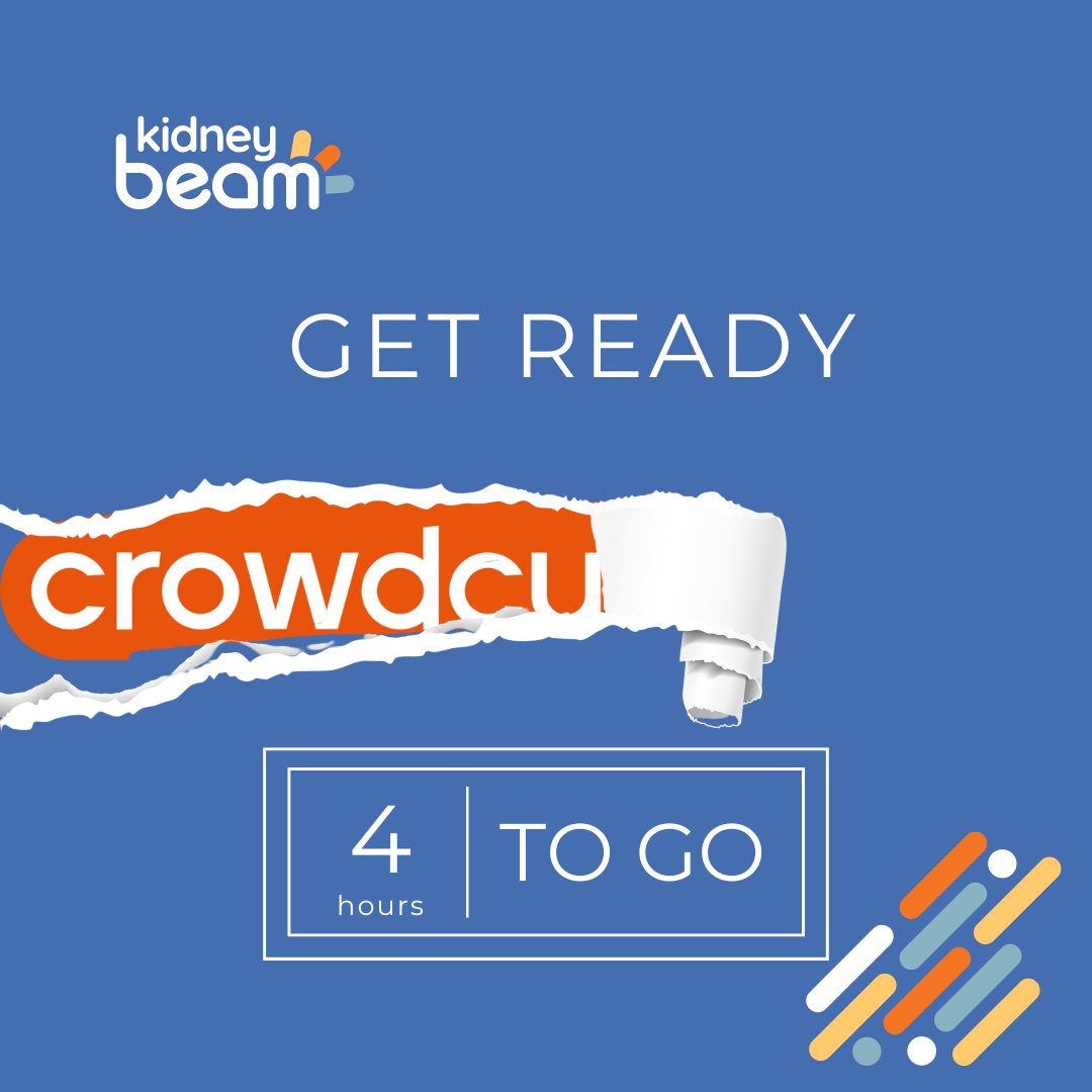 ⏰ Only 4 hours left until the big reveal! ⏰ Don't miss out on the opportunity to be a part of something groundbreaking in kidney health. Stay tuned for the big announcement. You won't want to miss it! #Countdown #KidneyBeam #HealthInnovation 🚀