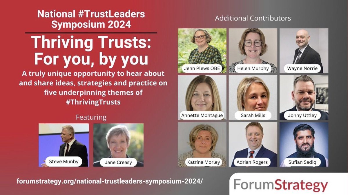 Good to see two of our team presenting at the excellent @ForumStrategyUK National Symposium . Sufian & Adrian are proud to be one of the warm up acts for the super @steve_munby ! Book your place. It’s a fab line-up.