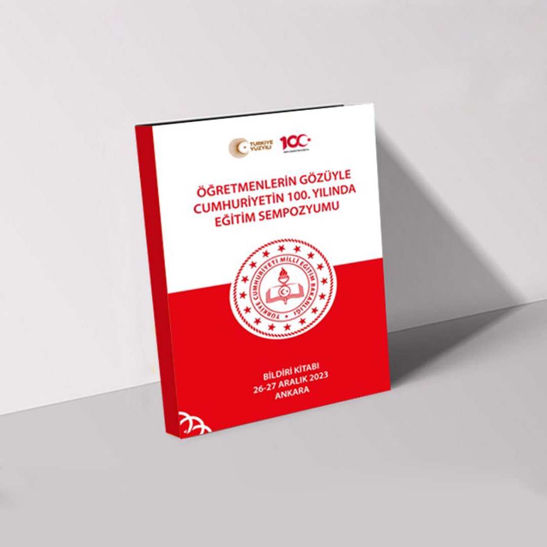 “Öğretmenlerin Gözüyle Cumhuriyetin 100. Yılında Eğitim Sempozyumu” Kitaplaştı 📕 Eğitim öğretim sürecinde çağı yakalayan, teknolojik gelişmelerden faydalanan ve yeni fikirler üreten öğretmenlerin çalışmalarının duyurulması amacıyla “Öğretmenlerin Gözüyle Cumhuriyetin 100.