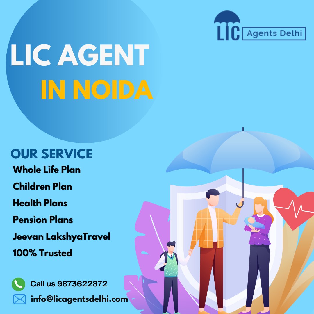 licagentdelhi's tweet image. Looking for a reliable LIC agent in Noida? Look no further! Our experienced agents are here to guide you through your insurance needs. #LICAgent #NoidaInsurance #FinancialSecurity