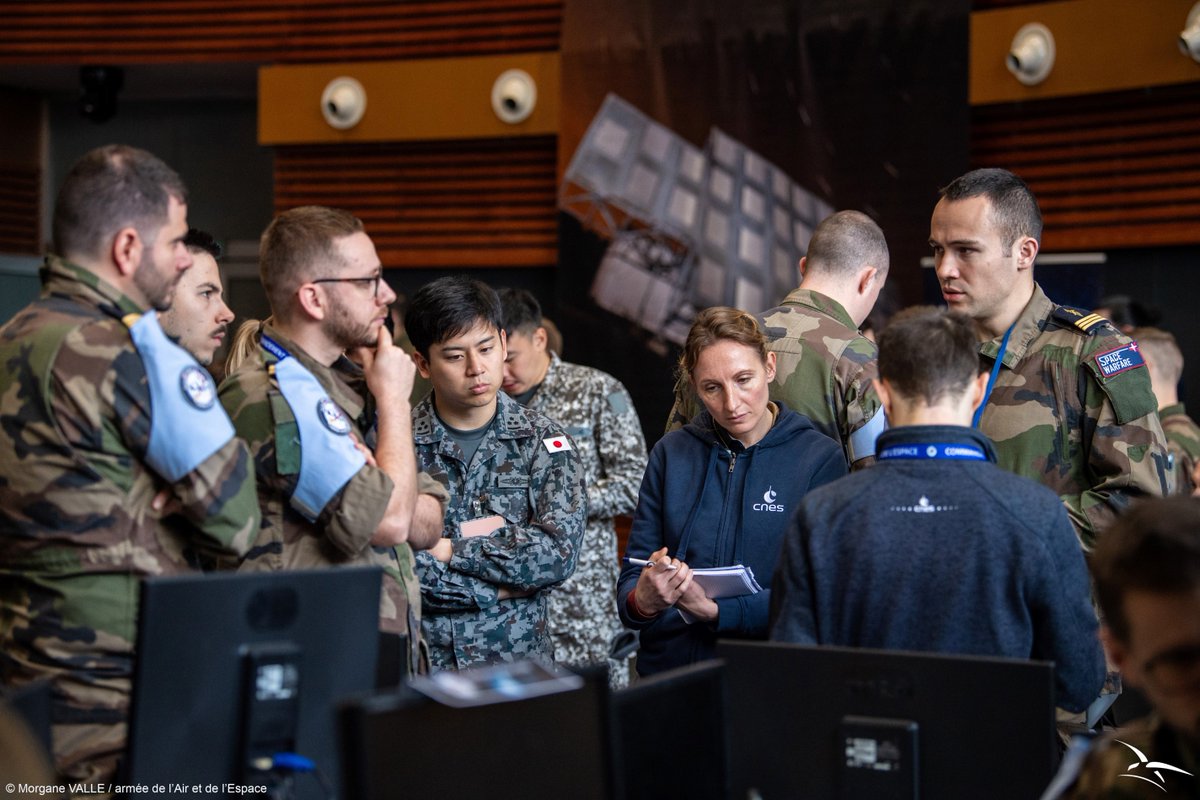 From March 4 to 15, #JASDF participated in French Space Command's #AsterX 2024 at ＠CNES in Toulouse, France. We strengthened our SDA capabilities and information sharing structure with the participant countries by training together at the space domain exercise.