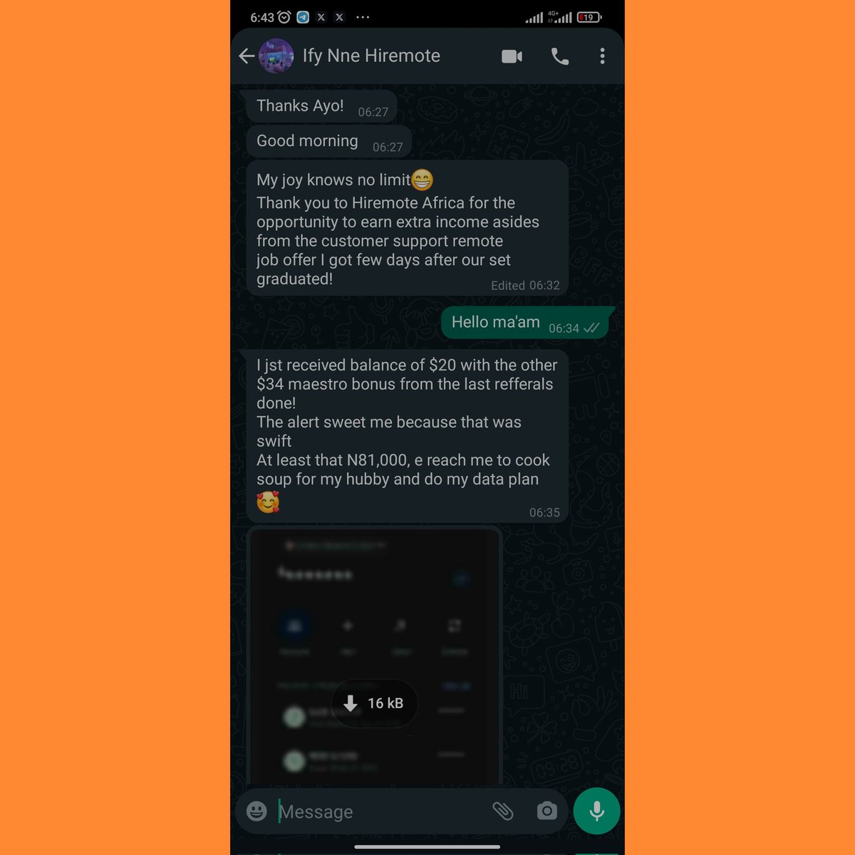 HiremoteAfrica's tweet photo. Become a Remote Work Maestro and Enjoy The Unlimited Opportunity To Start Earning Foreign Currencies Without Any Prior Experience!
Check Comment For Link To Apply
#hiremoteafrica #remoteworkschool #remotejobs #remotework #workfromhomeprogram #workspaceinlagos #abujatech https://t.co/kDlF3RXBVu