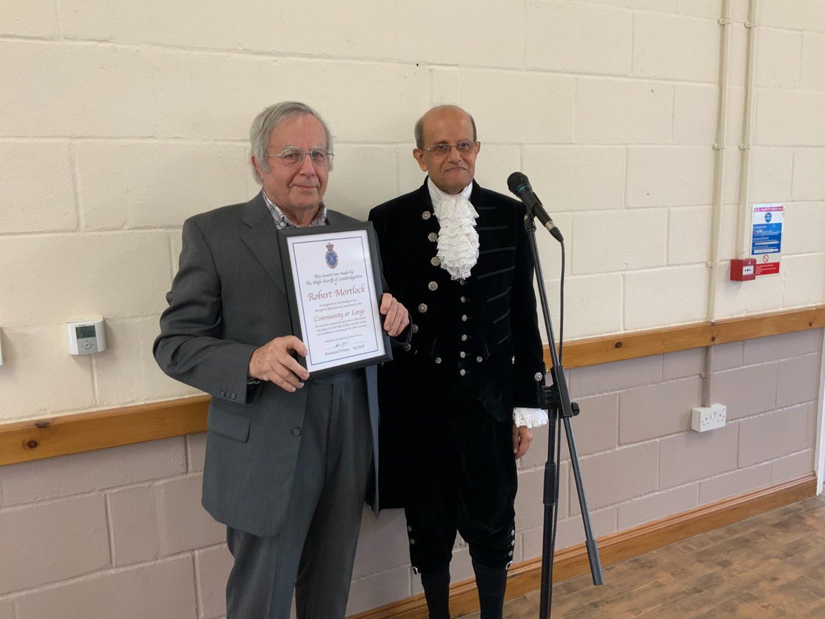 Yesterday it was an opportunity to recognise the tremendous work done by volunteers in the community & presented High Sheriff’s Certificates from an individual to a group of volunteers all of whom have made a significant impact on our communities