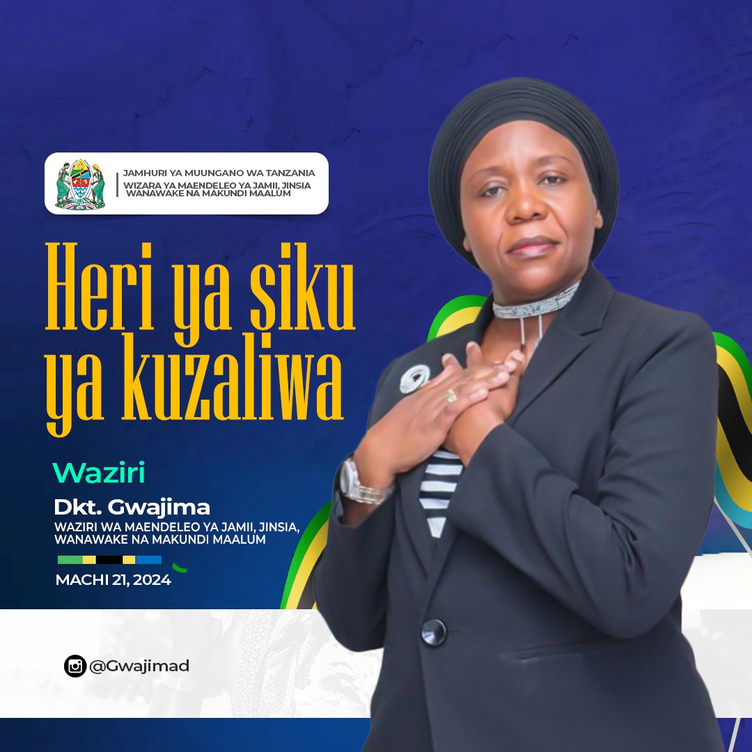 raymushumbusi's tweet photo. Heri ya kumbukumbu ya siku ya kuzaliwa kwao Waziri @Dr_DGwajima https://t.co/GqAaiDQLMw