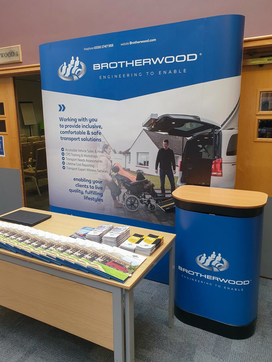 Our busy exhibition schedule brings us to Westwood Hall Estate in Leeds today for the @otac_uk Occupational Therapy Adaptation Conference - engage with our workshop at 2.30pm to learn all about Wheelchair Accessible Vehicles.