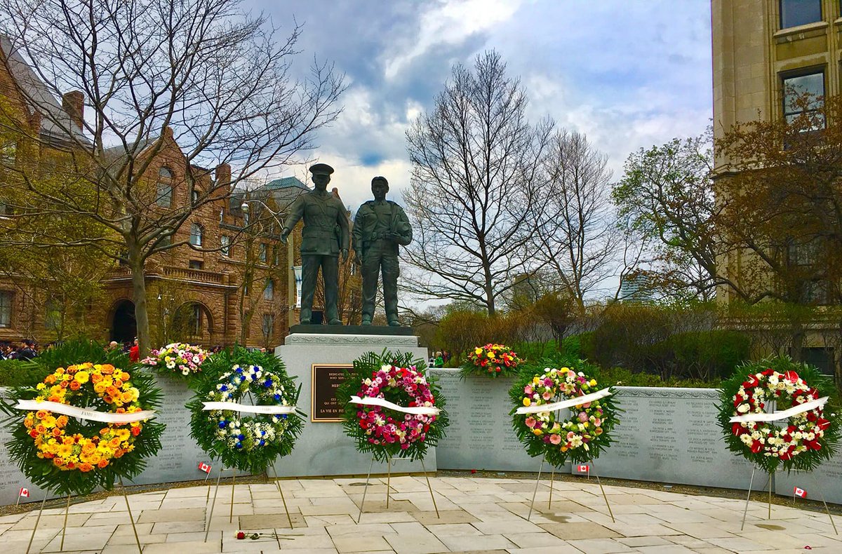 Our #HeroesInLife will always been remembered. On Sunday, May 5 at 11:00am, we will join @HeroesInLife for the annual Ceremony of Remembrance to honour our officers who have made the ultimate sacrifice to protect their communities. All welcome to attend. bit.ly/3Puw1zI