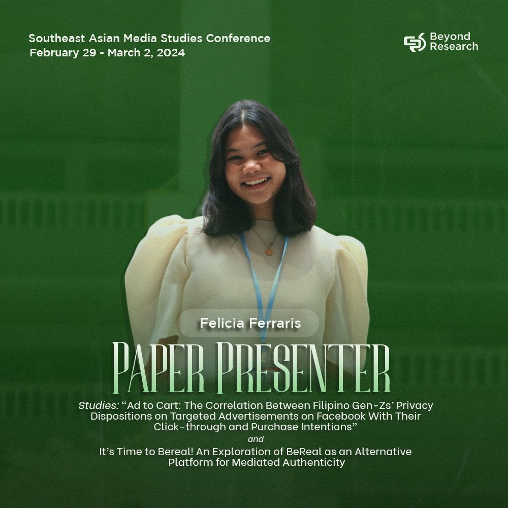UPCOMMRESSOC's tweet photo. UP CommResSoc goes to Malaysia! 💚
From Diliman to Kuala Lumpur, the UP Communication Research Society commends its members who presented their paper at the annual Southeast Asian Media Studies Association Conference, SEAMSC 2024!
Truly a testament to going #BeyondResearch! https://t.co/XIq07Oh3o0