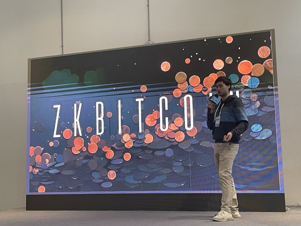 Thanks y’all for coming to listen about zkBitcoin o.o