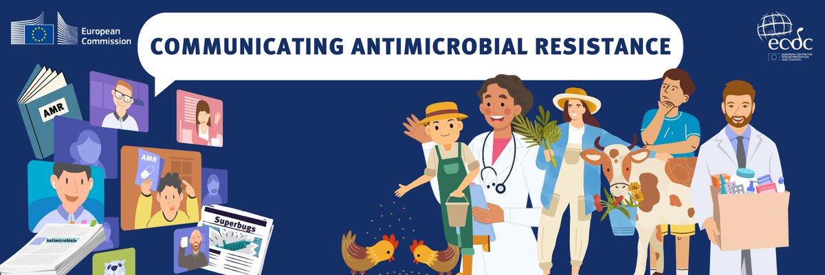 Join interesting @ECDC_EU event! How to talk about #AntimicrobialResistance? 📅 26 March - 13:00 CET Anna Sjöblom, Director ReAct Europe, is one of the speakers! Join us and let's discuss! 👇🏾 bit.ly/AMREvent2024