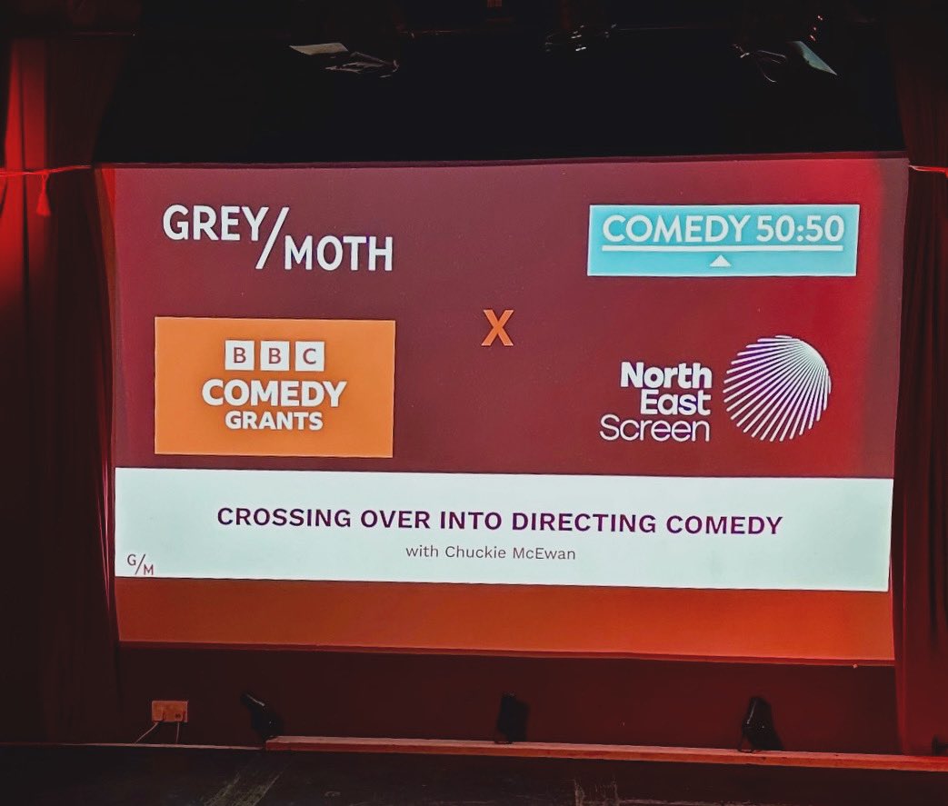 Brilliant evening <a href="/northeastscreen/">keith jewitt</a> and Comedy 50:50 Newcastle event in crossing over into female directing for TV. Grateful to <a href="/ne_comedy/">North East Comedy Hot House</a> and everyone we had the pleasure of networking with! 🦊