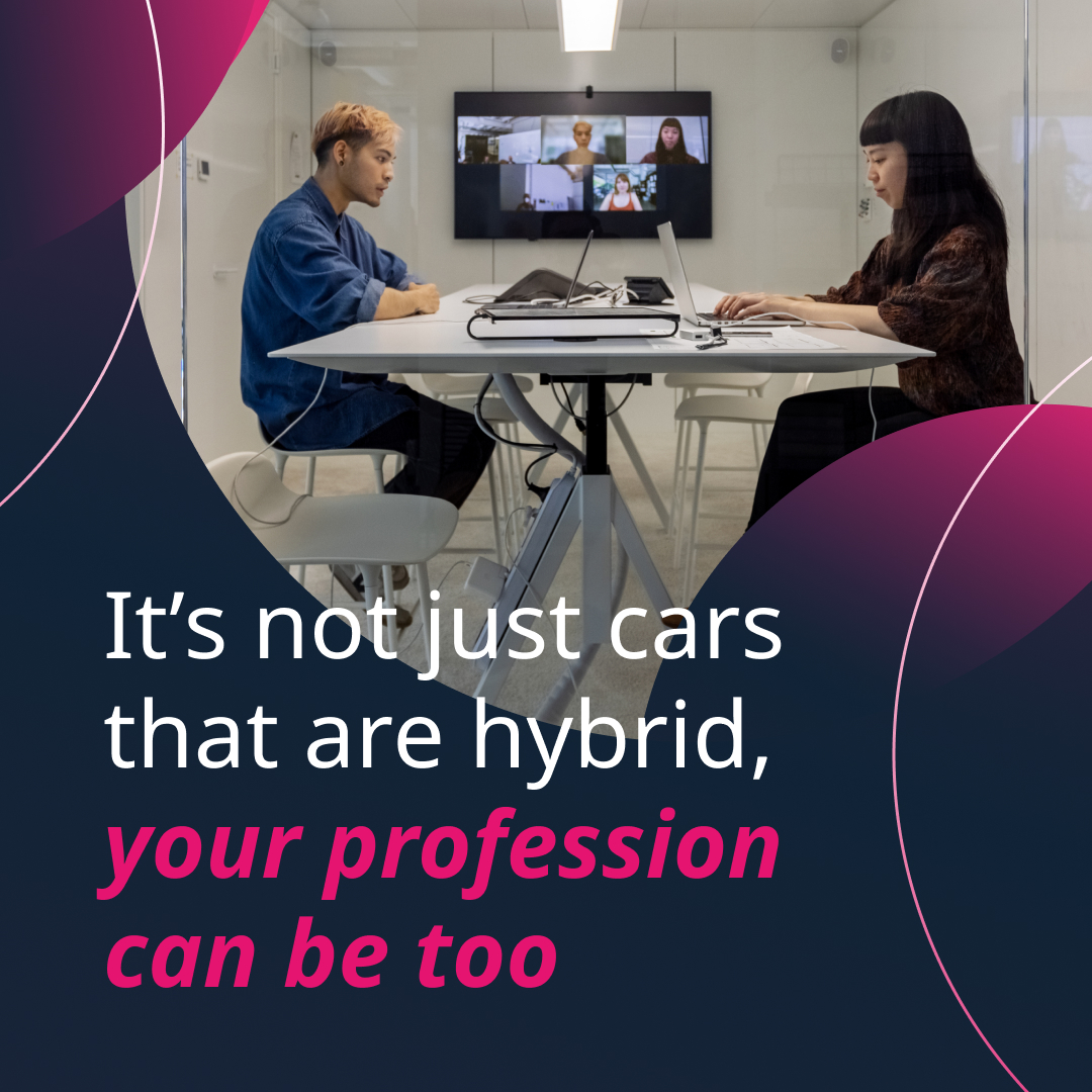 Jobs have become more hybrid. Find a course to build on your skills here: bit.ly/3TFfw6o