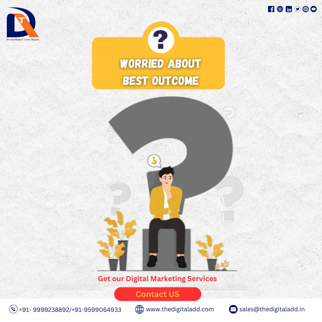 TheDigitalAdd's tweet photo. Elevate Your Online Presence
Reach your audience &amp; convert your leads through our services.
Call- 9599064933
Email-sales@thedigitaladd.in
https://t.co/x9nbEylJ09

#advertisingagency #digitalmarketingservice #onlineplatform #thedigitaladd #websitedevelopmentcompany #brandmarketing https://t.co/ScYIsd3qMg
