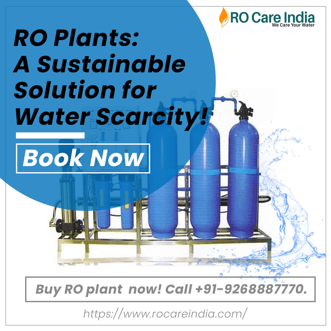 Book RO Plants now! call: +91-9268887770 and for more info visit rocareindia.com

#ROCareIndia #purewater #purewatersystem #ROWater #ROWaterPurifier #bestwaterpurifier #roplant #reverseosmosis #IndustrialROPlant
#commercialroplant
