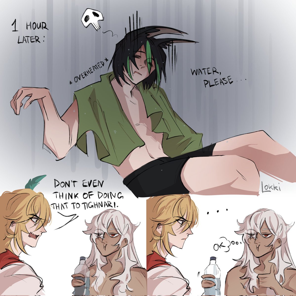 lokk1_png's tweet photo. A bunch of sketches i still like no matter what. After all, i just had to make a beach episode for these four

#4ggravate #Genshinfanart https://t.co/DS2NlXhUK5