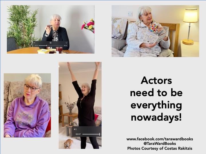 #Actors do #SelfTapes now: lighting, filming, editing & directing it all themselves & often several scenes for one audition. It takes hours. Here's a tiny sample of what I have done in the last 2 weeks. I've yet to get a job this way. Q: how many #Actors have the same challenge?