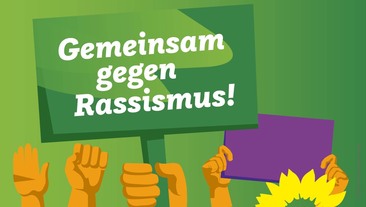 GrueneBundestag's tweet photo. Viele Menschen gehen gerade auf die Straße &amp; setzen ein klares Zeichen: Gemeinsam sind wir stärker.
#GegenRassismus &amp; Rechtsextremismus einzustehen, bedeutet, eine starke &amp; geschlossene Zivilgesellschaft zu bilden.
Jeden Tag gilt: Demokratie verteidigen &amp; Rassismus bekämpfen! https://t.co/izA4aGHVSM