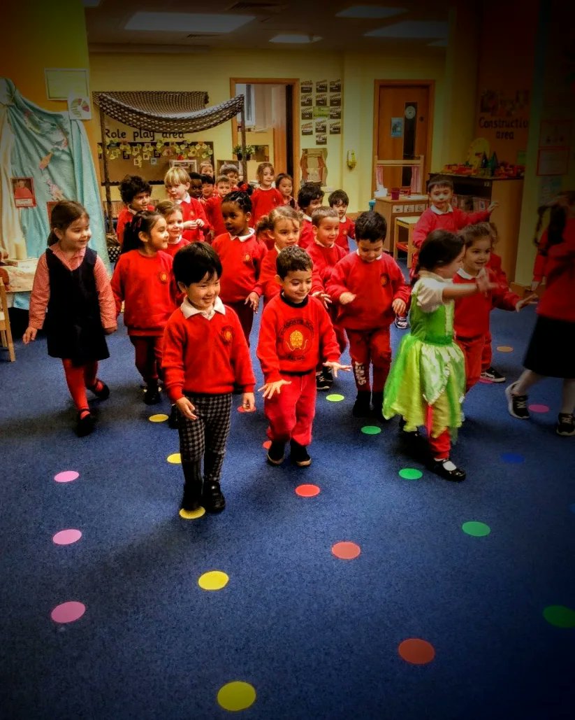 StGregorysSch's tweet photo. A special thank you to Ms Connolly who co-leads Brit Youth after school club. She came in to give a fantastic drama workshop to our Nursery pupils. It filled the room with joy and our pupils learnt so much #thankyou #grateful #workingandlearningtogether #workshop https://t.co/NVBeuCbwwI