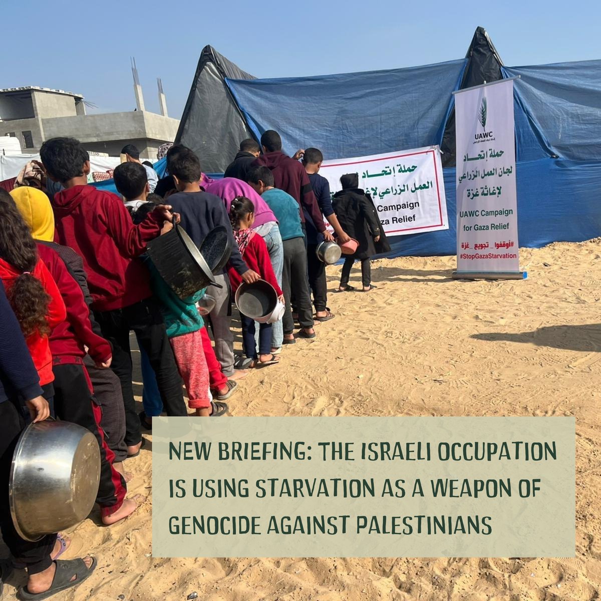 FIAN International (@fianista) on Twitter photo Using starvation as genocidal weapon: Israel’s #HumanRights violations mapped out in new FIAN-UAWC briefing. #GazaFamine
🇵🇸We call for Palestinian food sovereignty & self-determination.📃Read here: bit.ly/3ILClz7
<a href="/via_campesina/">La Via Campesina (Official EN)</a> <a href="/usmissiongeneva/">U.S. Mission Geneva</a> Using starvation as genocidal weapon: Israel’s #HumanRights violations mapped out in new FIAN-UAWC briefing. #GazaFamine
🇵🇸We call for Palestinian food sovereignty & self-determination.📃Read here: bit.ly/3ILClz7
<a href="/via_campesina/">La Via Campesina (Official EN)</a> <a href="/usmissiongeneva/">U.S. Mission Geneva</a>