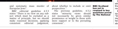 The Nat0nal are continuing to hound the BBC & Kaye Adam for reading a listener’s tweet. Disgraceful bullying. In SNP land, all comments will be vetted by the Party. Welcome to North Korea. 😡