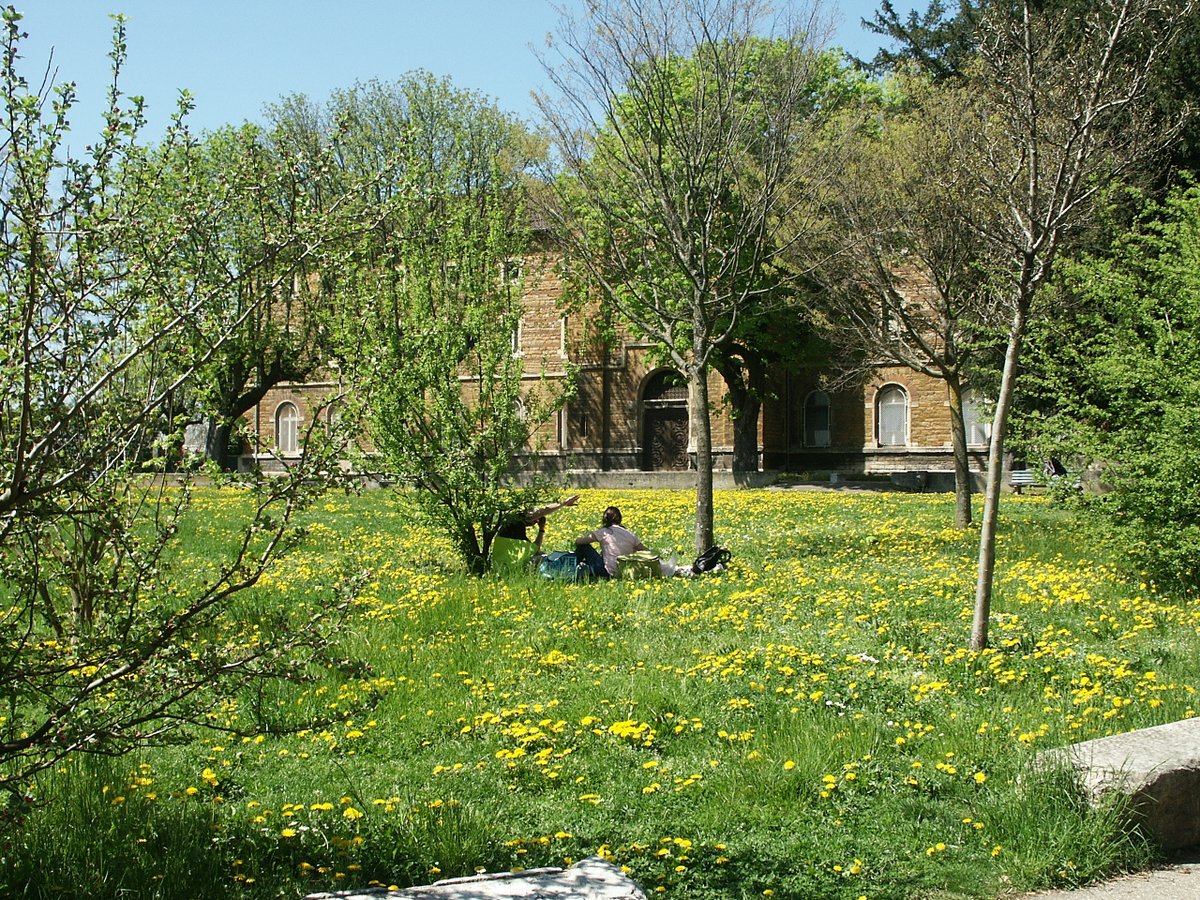 Entouré d’un vaste jardin, le couvent de la Visitation - Lyon 5e, est de Pierre-Marie Bossan, l'architecte de la basilique Notre-Dame de Fourvière. Construit de 1854 à 1857, la communauté des Visitandines l’occupe jusqu’à la fin des années 60 #JeudiPhoto ➡️bit.ly/3YNWiuB