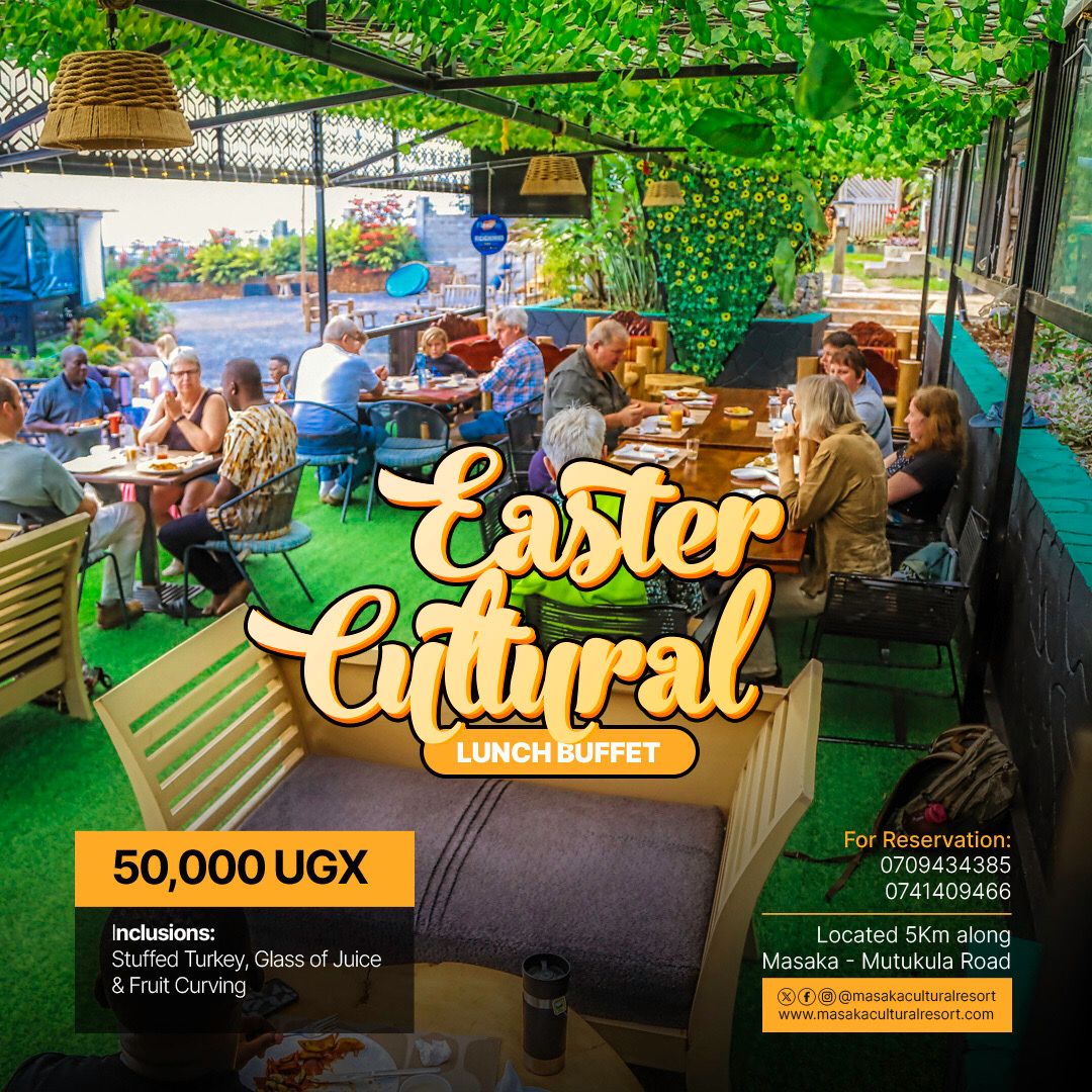 Plan to spend this Easter holiday with us at #MCR #easter2024 #masakavibes #Uganda #hotel #cottages
