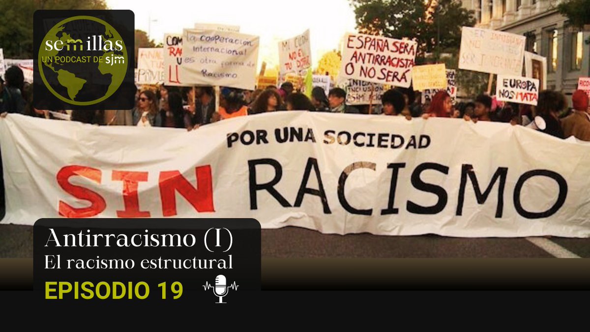 ✊🏿Hoy por el #DíaContraelRacismo traemos la primera parte de un especial del podcast #Semillas sobre la lucha antirracista. 📢Analizamos el racismo estructural, la denuncia de actitudes discriminatorias, las causas de la xenofobia en la sociedad... 🎧sptfy.com/QgTb 1/2