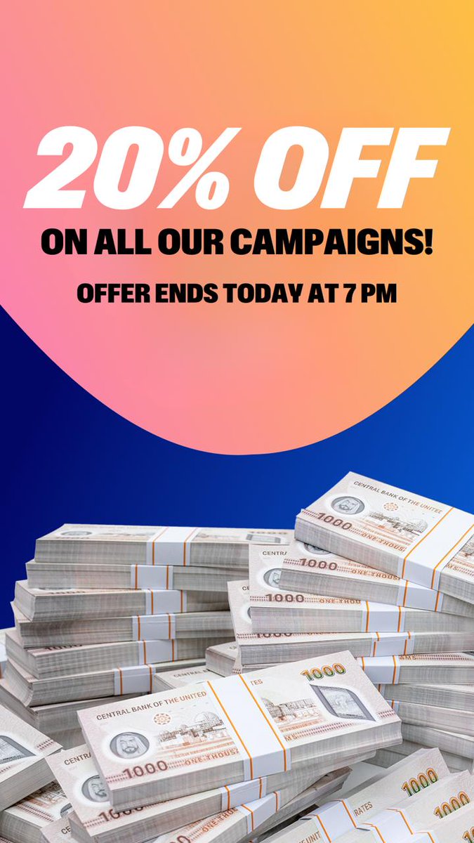 BalochAini19908's tweet photo. 20% OFF EVERYTHING‼️

LAST 60 MINUTES to get 20% OFF all campaigns 🤩

Shop now: https://t.co/xRUpmOIWSV https://t.co/jmQPHJlFM1
