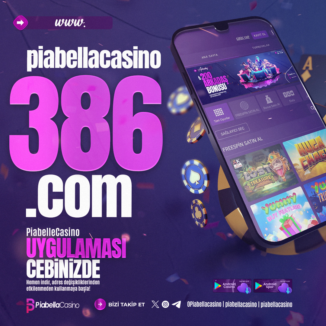 Değerli PiaBellaCasino Üyeleri ❗️

🔑Güncel PiaBellaCasino Giriş Adresimiz piabellacasino386.com Olarak Güncellenmiştir.

🔎Detaylar redpia.link/?y=Twitter Adresinde.

📎BetConstruct Alt Yapısının Lisanslı En Güvenilir Bahis ve Casino Sitesi 

❤️PiaBellaCasino  Bol Şanslar..
