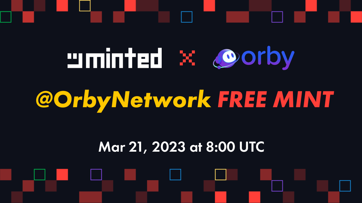 📢 The Free Mint by @OrbyNetwork is now LIVE! minted.network/launchpad/265 Meet the Orby Explorer NFT, a soulbound NFT token exclusively for its early explorers.