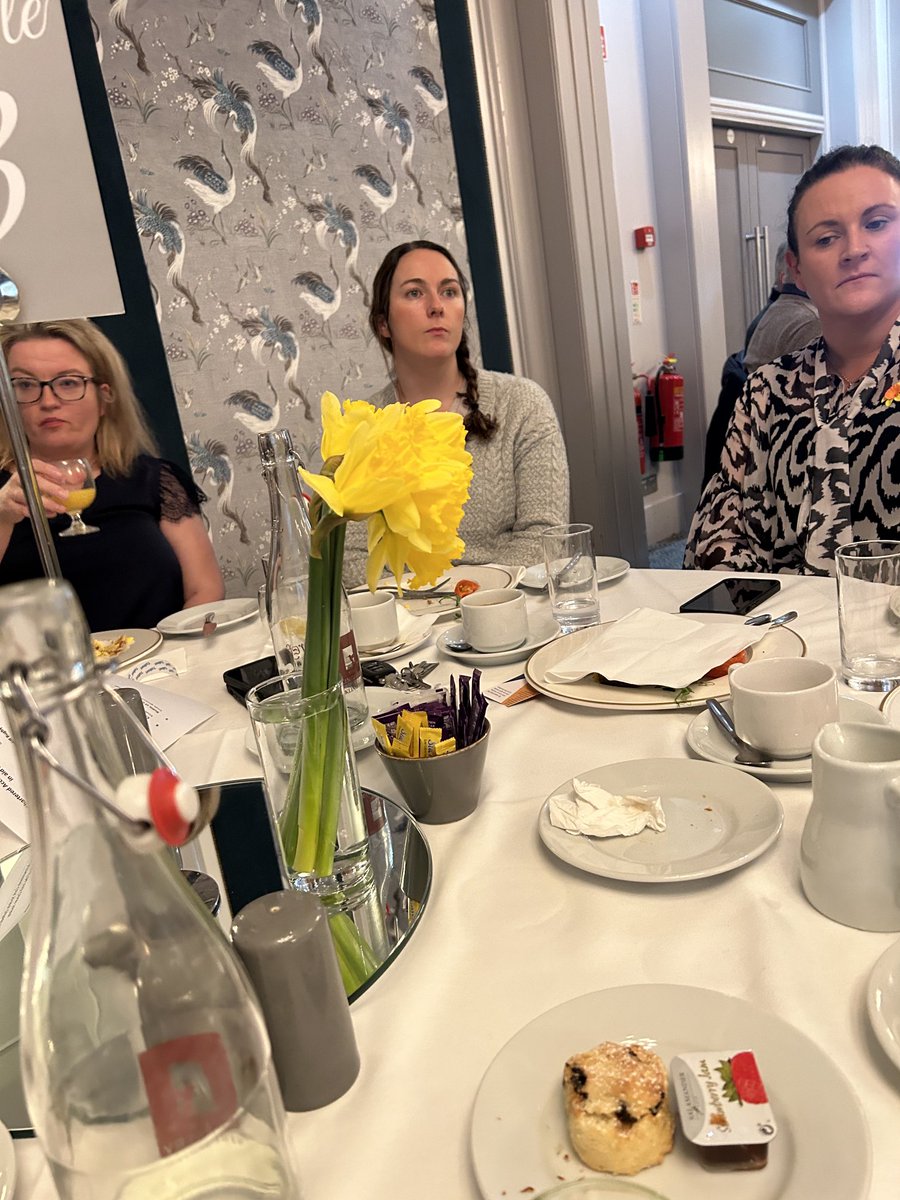 Delighted to be ⁦@CharteredAccIrl⁩ #daffodilday24 ⁦@IrishCancerSoc⁩ breakfast with my colleagues from ⁦@PwCIreland⁩ #cork #greatcause ⁦@KingsleyHotel⁩