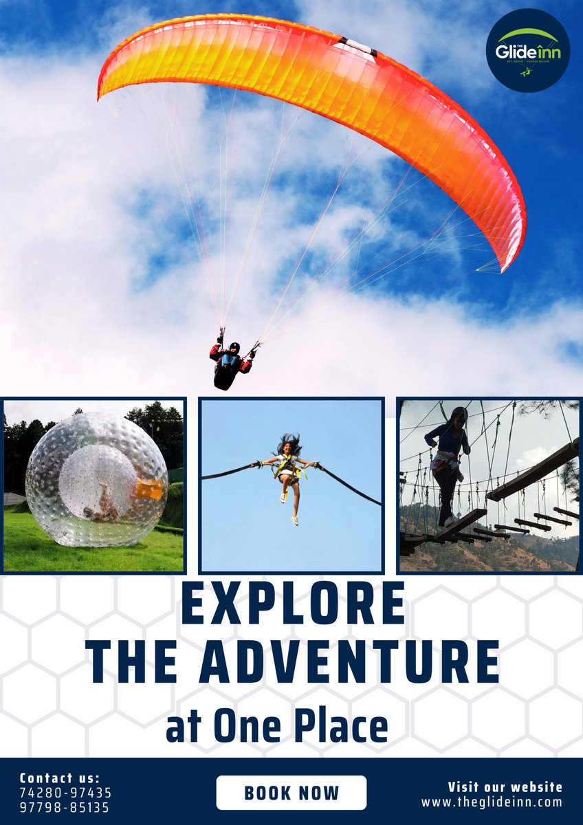 TGlideinn's tweet photo. "One stop destination for all ADVENTURE"
#theglideinnshimla #Theglideinnjunga #adventurelovers #adventuretime #theglideinjunga #glideinn #ParaglidingInShimla #theglideinn #shimla #campinglife #paragliding #ParaglidingInShimla #Theglideinnjunga #adventuredestination #wilderness https://t.co/MoqlwsFr6G