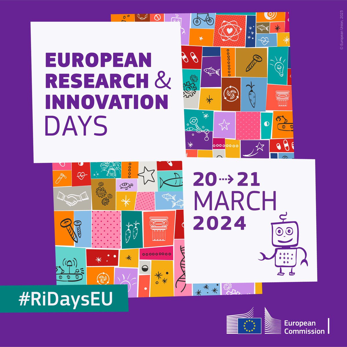 Join us this morning at the EU R&I days: 10:20 Energy Intensive Industries 11:00 Advanced Materials for Industrial Leadership 11:40 The Power of Knowledge Valorisation Follow online: europa.eu/!7bbD68