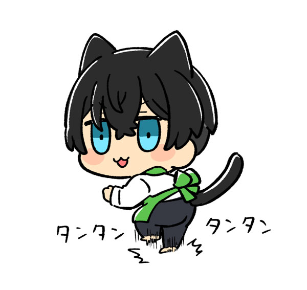 「黒髪 猫男」のTwitter画像/イラスト(新着)｜4ページ目