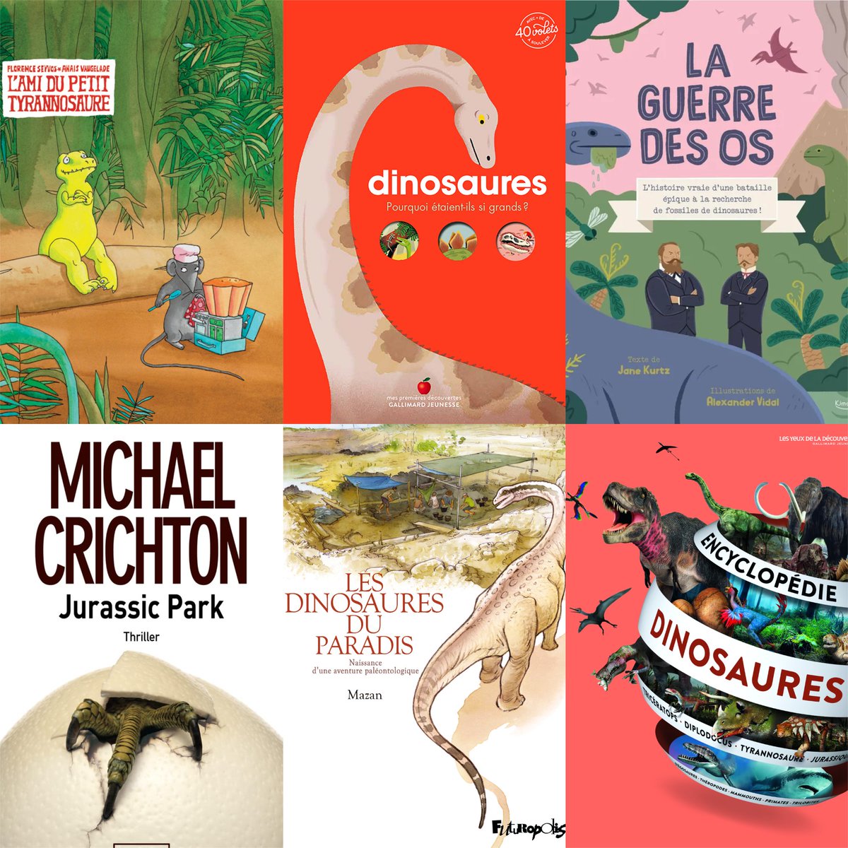 Découvrez notre sélection des meilleurs livres sur les dinosaures pour enfants ! 😍 🚸 📚 🦖 📖 

Lire l'article👉urlz.fr/pXXz

#culturadvisor #culture #livres #lecture #lire #enfants #familles #éducation #apprentissage #dinosaure #sélection #recommandations