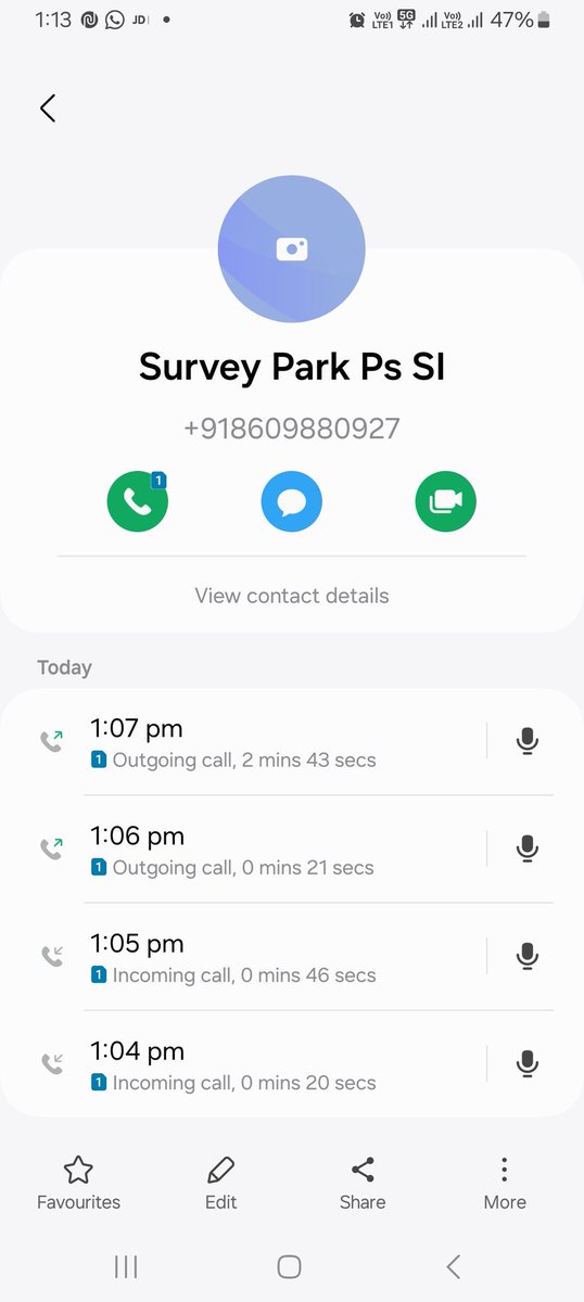 45231O's tweet photo. @IDFCFIRSTBank faking SI of Kolkata @surveypark police station for recovery of unsecured loan . So now days police are working as recovery agent ? Please see this fraudsters number 8609880927. @KolkataPolice @KPDetectiveDept @MamataOfficial @abpanandatv @Cyberdost https://t.co/0AQVUGre2j
