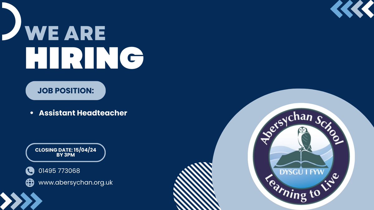 📢We are hiring! 
We are seeking to appoint an outstanding strategic leader with a strong track record of raising achievement. Please visit Eteach for more information ⤵️
eteach.com/job/assistant-…