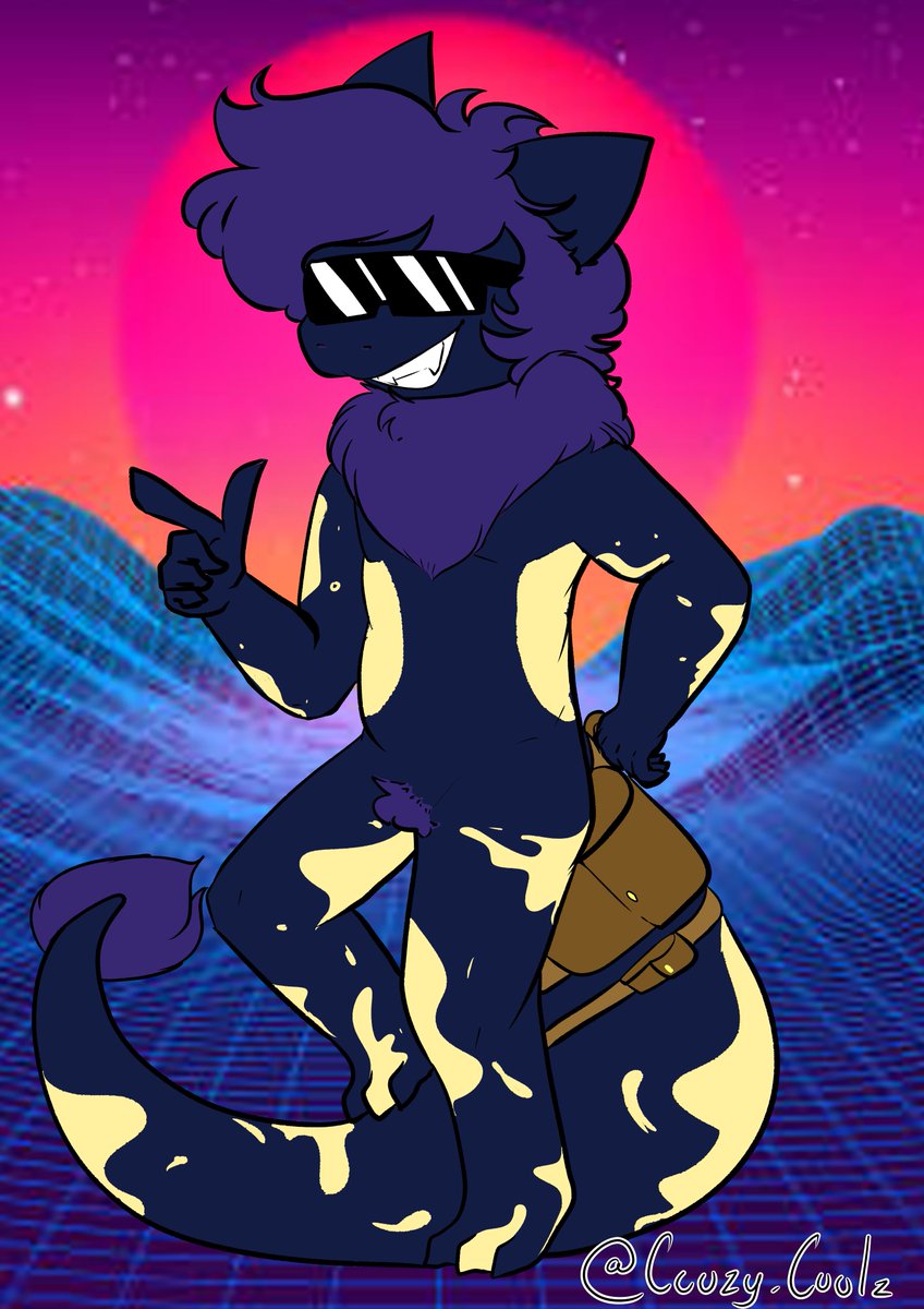 ASparkofDerp's tweet image. Look at this fruity ass '80s Dragon. Man even has them X-Men pouches! Thank you so much @Coozy_Coolz for this amazing artwork! Go give him all of your love!
#furry #furryart #Dragon