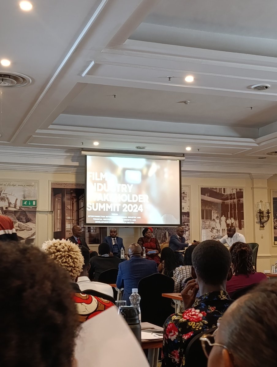 JoyceArigi's tweet photo. @kenyafilmcomm  stakeholder summit 2024 ongoing with discussions on State of the film industry ,Emerging trends and opportunities for film funding,Access to financing for film projects,Risk management and Insurance cover.
Key point from George Kimani (Collaborate ).#Filmmaking https://t.co/8BDsKVpi08