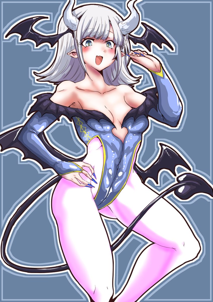 今日の日課はサキュバスコスりりせちゃんです 