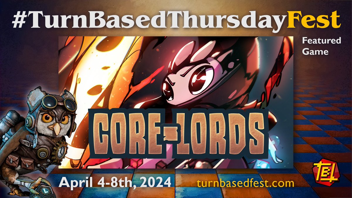 CoreLords's tweet photo. Happy to announce that Core Lords will be joining in on the #TurnBasedThursdayFest, April 4th to 8th on Steam!😃

Give Core Lords and other turn-based games some support if you can!

https://t.co/i0XQhZOybj

#turnbased | #gamedev https://t.co/Tm9GYp1xfN
