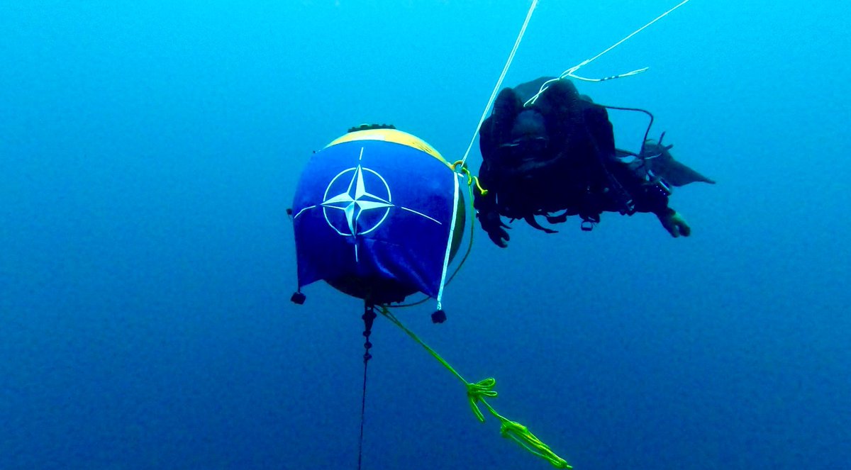 What happens when sea routes are mined? Modern tactical sea mines restrict routes for military ships, for lines of communication and for trade routes. #SNMCMG1 is clearing mines to allow freedom of movement for all shipping during Exercise #SteadfastDefender24 #WeAreNATO