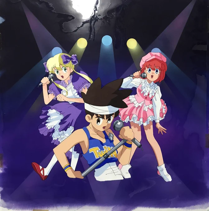 CD関連ジャケットイラスト1#パステル #ツインビー 