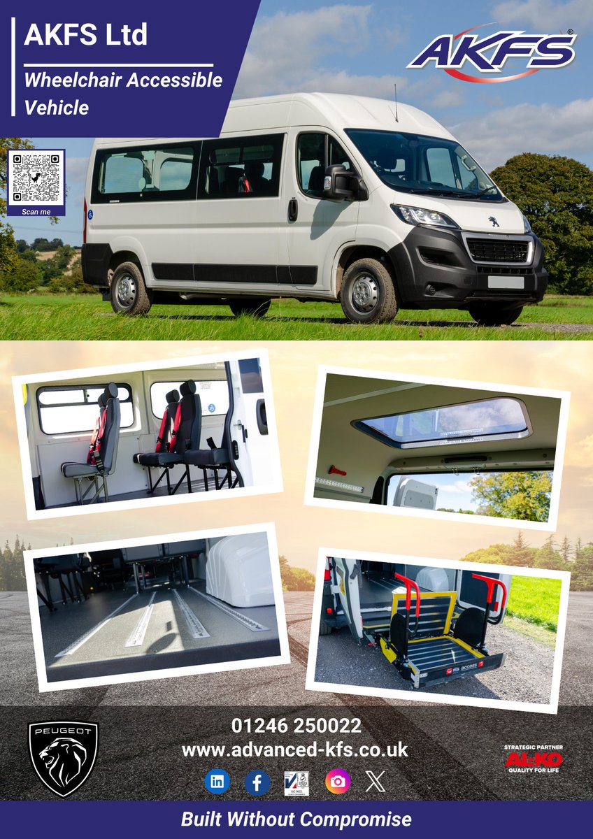 Wheelchair Accessible Vehicle…

Our WAVs are built with a focus on accessibility - each minibus features either inboard, or outboard wheelchair lifts, wheelchair restraints, and nighttime lighting for easy boarding anytime, anywhere.

#AccessibleTransport #WAV #AKFS