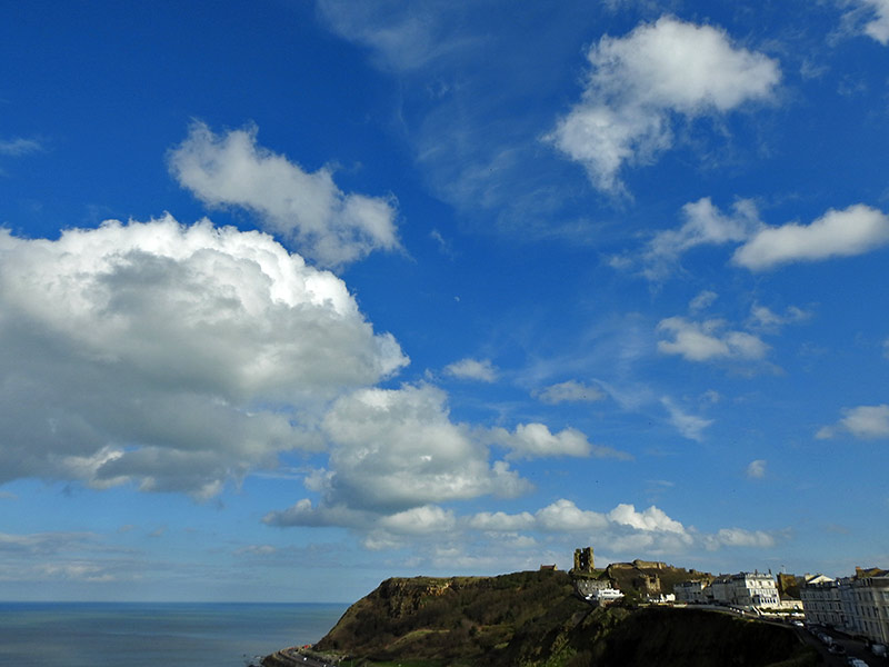 From sunny Monday #Scarborough