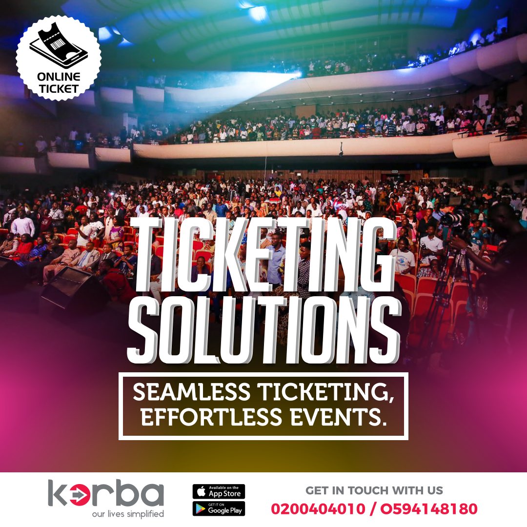 Unlocking unforgettable moments with every ticket. Enjoy the best experience with Korba’s seamless ticketing solutions 🌟 #korba #korba365 #korbaticketing #eventexcellence #ticketing #love #ticketingsimplified #Ethereum #TopChef