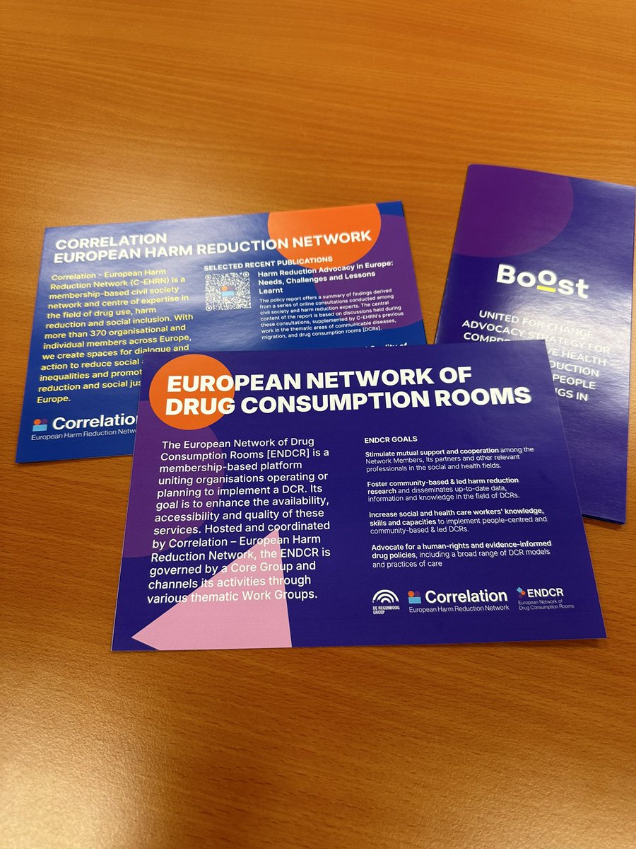 European Network of Drug Consumption Rooms // ENDCR Stg that we didn’t believe it will happen. But it happened due to @EMCDDA and @CorrelationNet