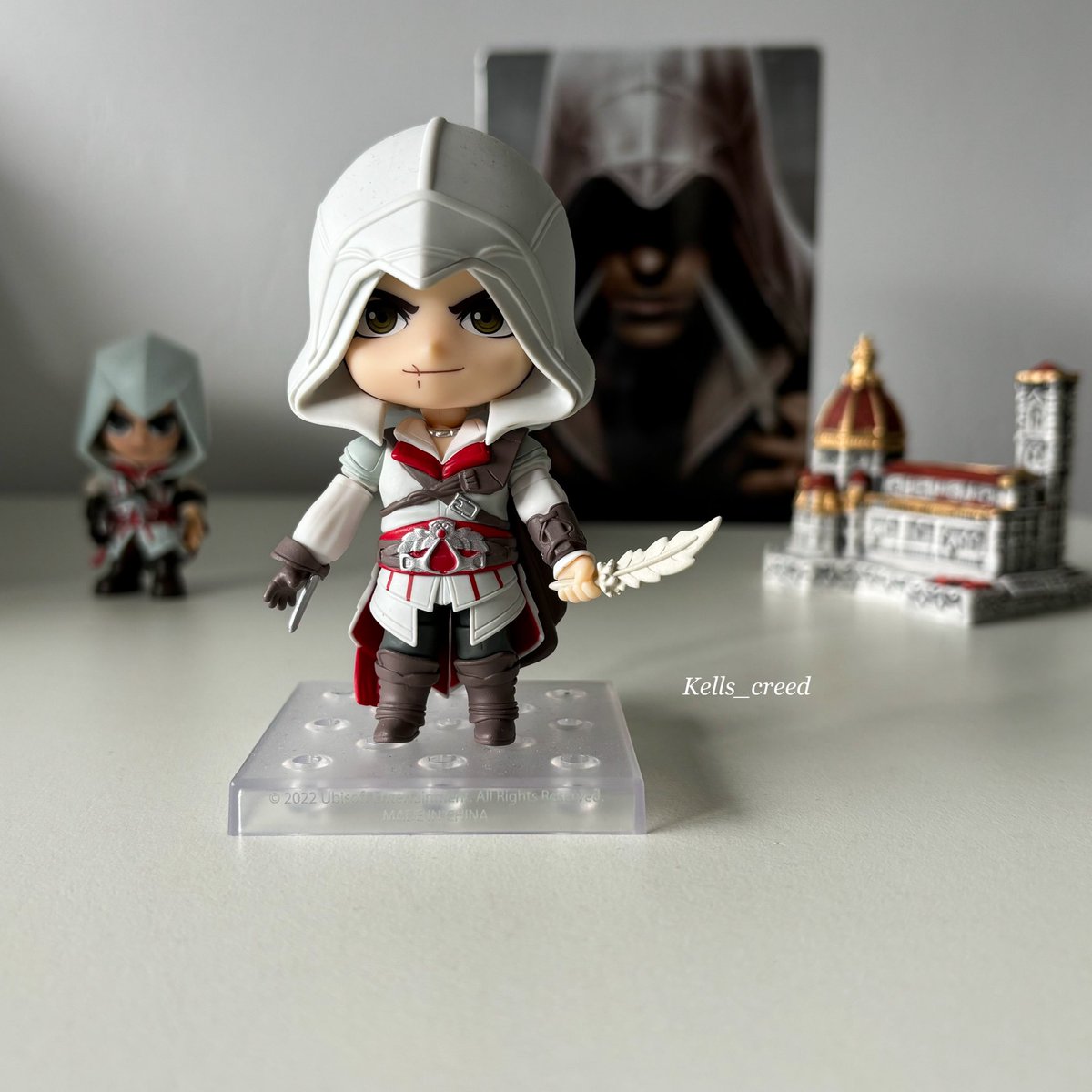 Ezio Auditore Nendoroid 🌟 Assassin Creed 2 is and always will be legendary👌🏼 This outfit is also my favourite Ezio outfit. Love these robes🖤 Hopefully Arno Dorian will be the next Nendoroid🥰 Who do you hope to see as a Nendoroid next? #AssassinsCreed