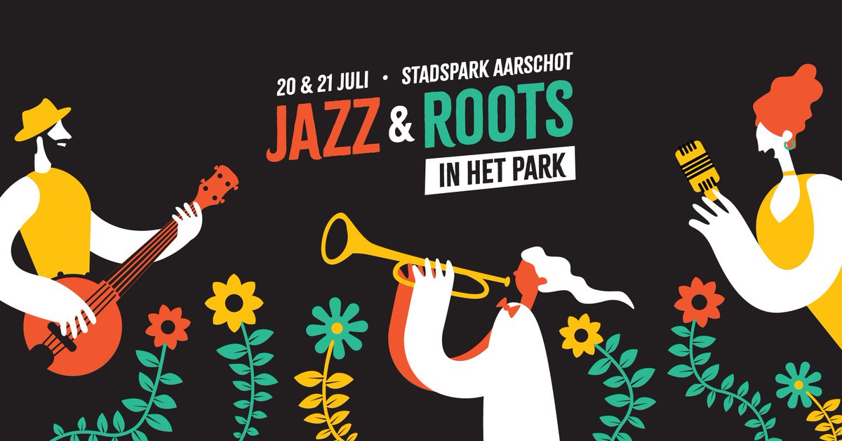 RootstownB's tweet image. Vandaag start de lente en dan kondigen we met veel trots, plezier en goesting onze FEEST-editie van Jazz &amp;amp; Roots In Het Park 2024 aan.
Ism Zomer van Aarschot,  Oxfam Aarschot vzw,  en Rootstown.
20 en 21 juli in het stadspark van Aarschot.
Line-up volgt spoedig.